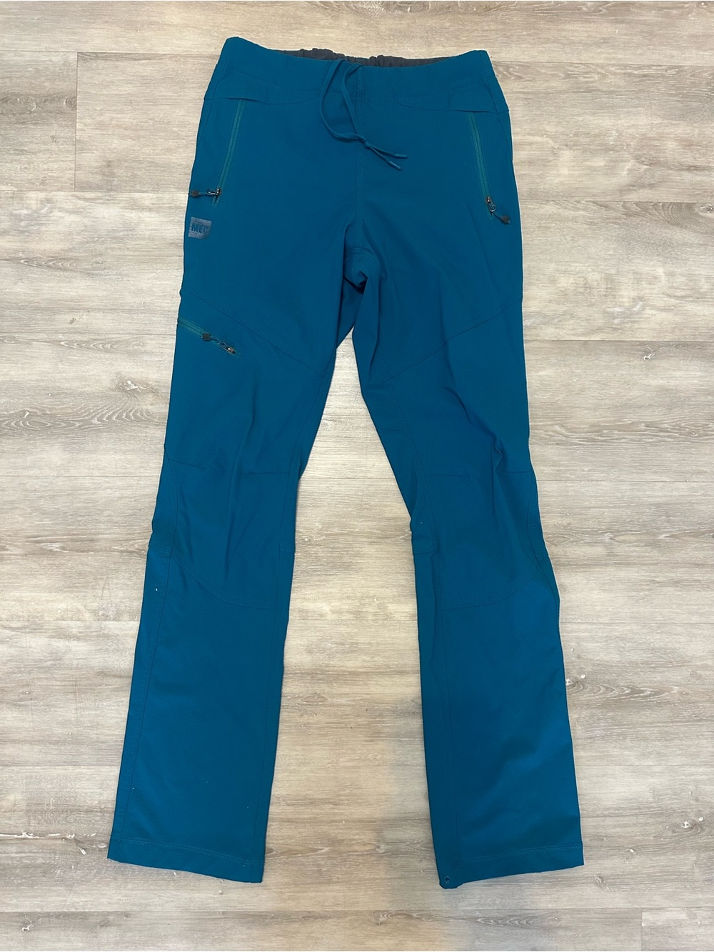 MEC Women's Teal Pants, Size 4